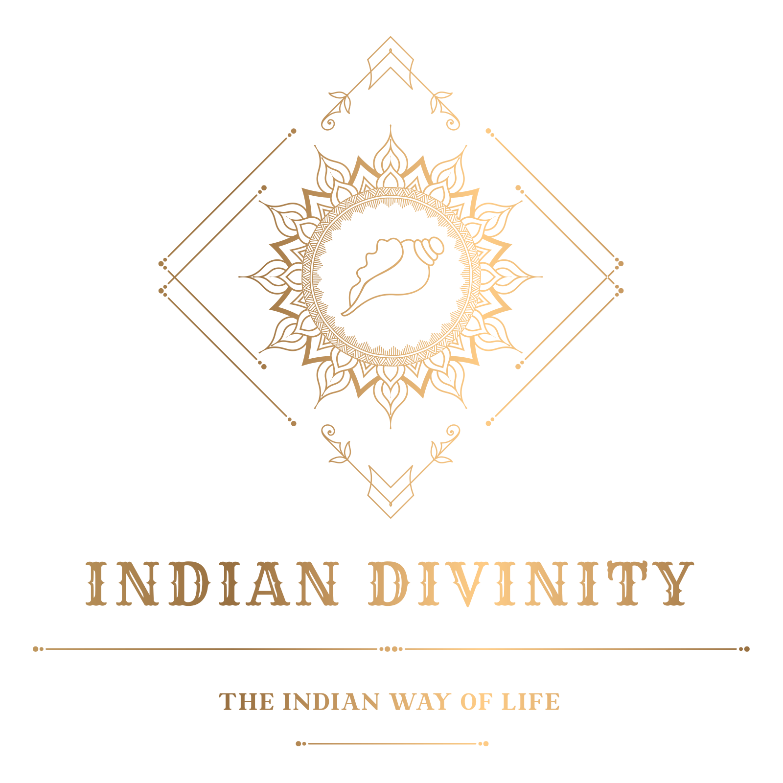 Indian Divinity Logo - The Indian Way of Life